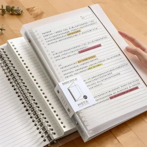 A5 / B5 Transparent Loose Leaf Notebook / Refill / Set by Fun House