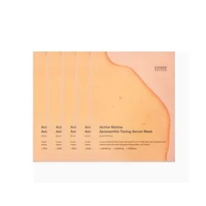 Active Marine Astaxanthin Toning Serum Mask Bundle Set by Sungboon Editor