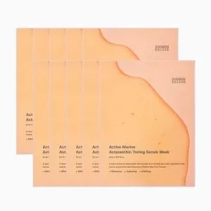 Active Marine Astaxanthin Toning Serum Mask Set by Sungboon Editor