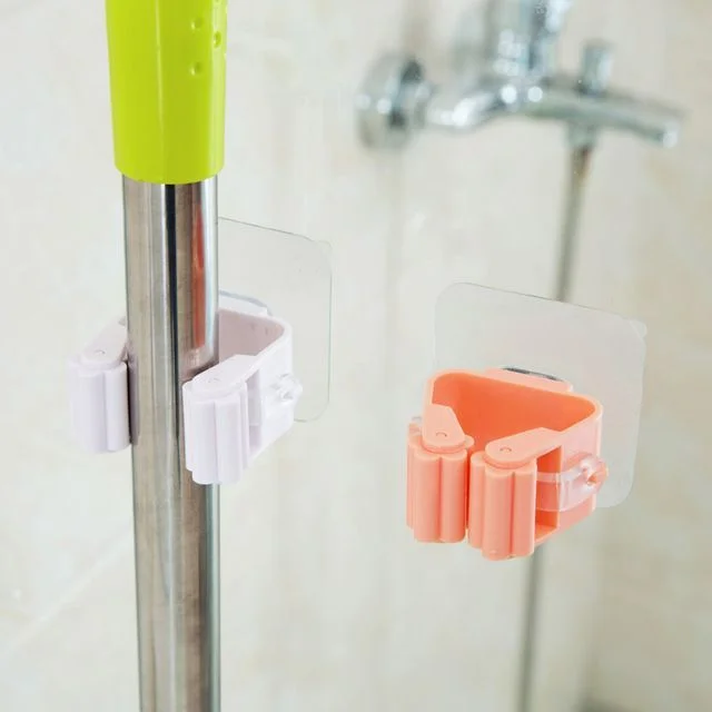 Adhesive Mop Holder by Home Simply