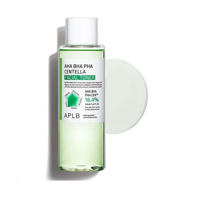 AHA BHA PHA Centella Facial Toner by APLB