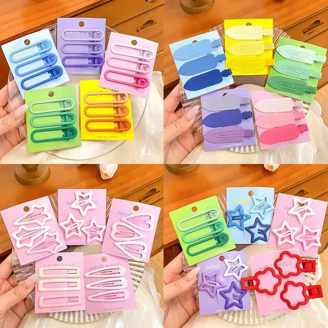 Alloy Hair Clip (Various Designs) / Set by Evora