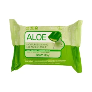Aloe Moisture Soothing Cleansing Tissue by Farm Stay