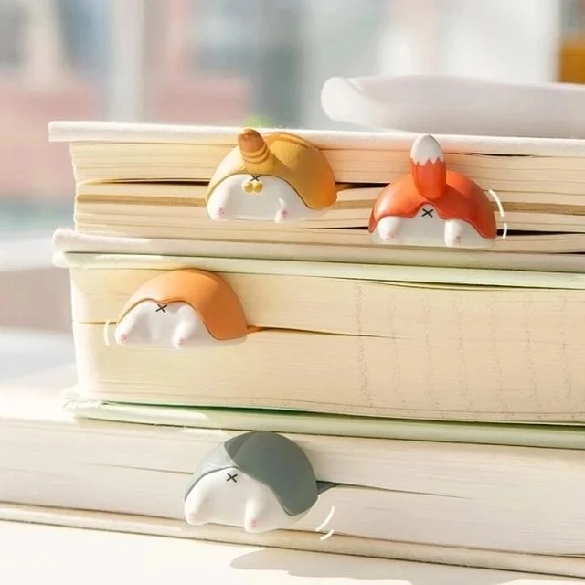 Animal Butt PVC Bookmark (Various Designs) by Fun House