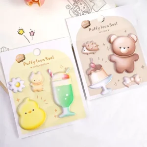 Animal PVC Foam Sticker (Various Designs) / Set by OH.Leely