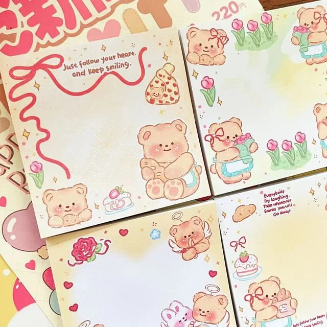 Animal Sticky Note (Various Designs) / Set by Hera's Place