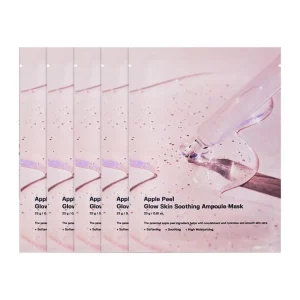 Apple Peel Glow Skin Soothing Ampoule Mask Bundle Set by Sungboon Editor
