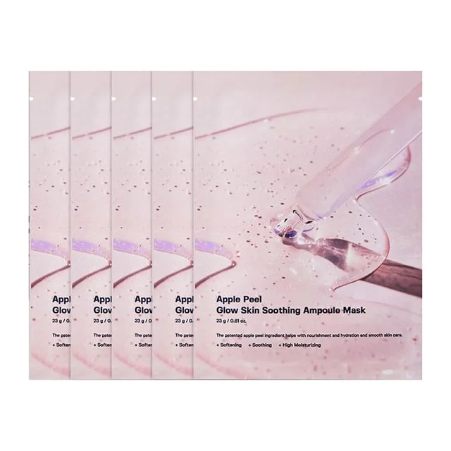 Apple Peel Glow Skin Soothing Ampoule Mask Bundle Set by Sungboon Editor