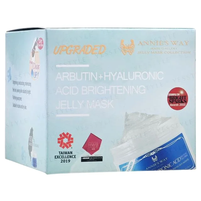 Arbutin + Hyaluronic Acid Brightening Jelly Mask by Annie's Way