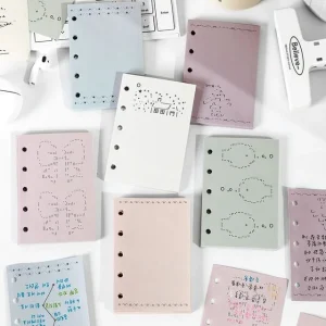 ASCII Art Print M5 Loose Leaf Notebook Refill Paper (Various Designs) by OH.Leely