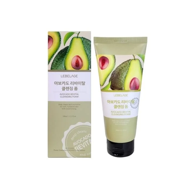 Avocado Revital Cleansing Foam by Lebelage