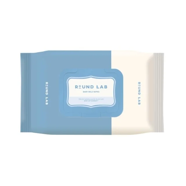 Baby Mild Wet Wipes by Round Lab
