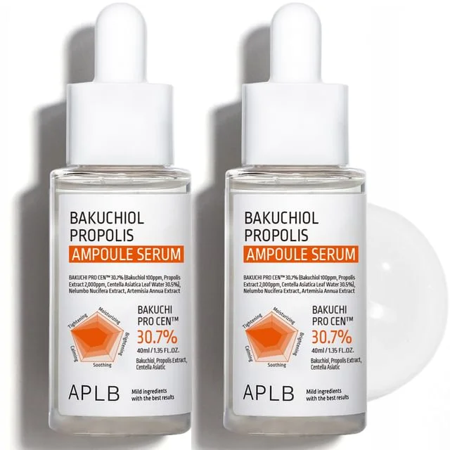 Bakuchiol Propolis Ampoule Serum Set by APLB