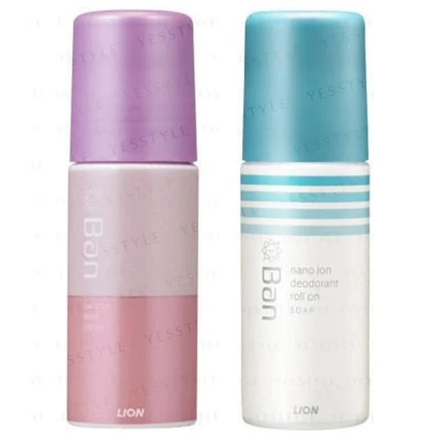 Ban Nano Ion Block Deodorant Roll-On by Lion