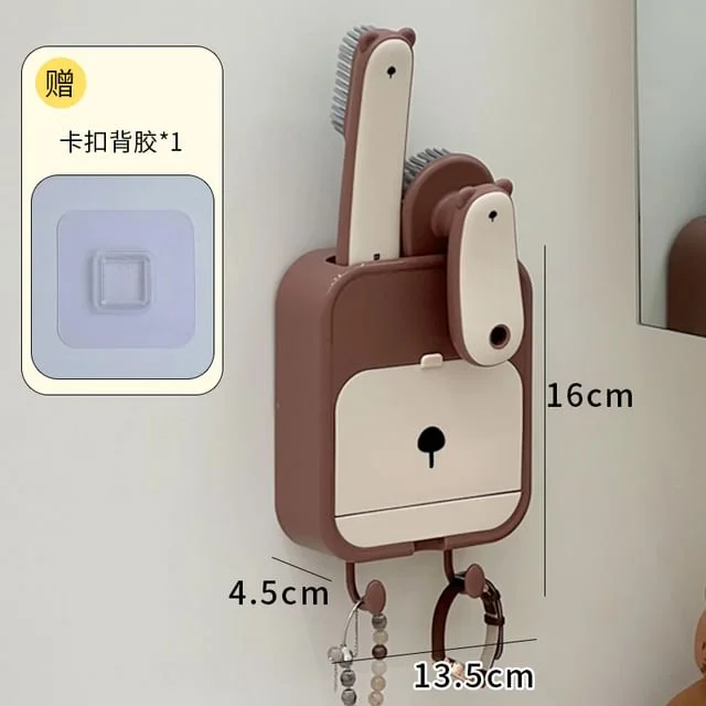 Bathroom Plastic Soap Holder with Organizer by Momoi