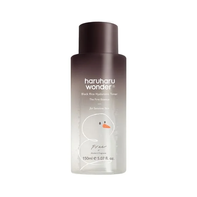Black Rice Hyaluronic Toner Fragrance Free Christmas Edition by Haruharu Wonder