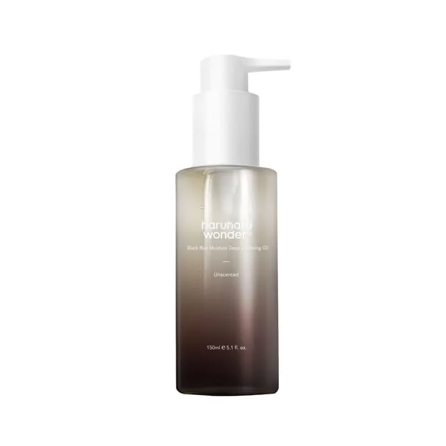 Black Rice Moisture Cleansing Oil by Haruharu Wonder