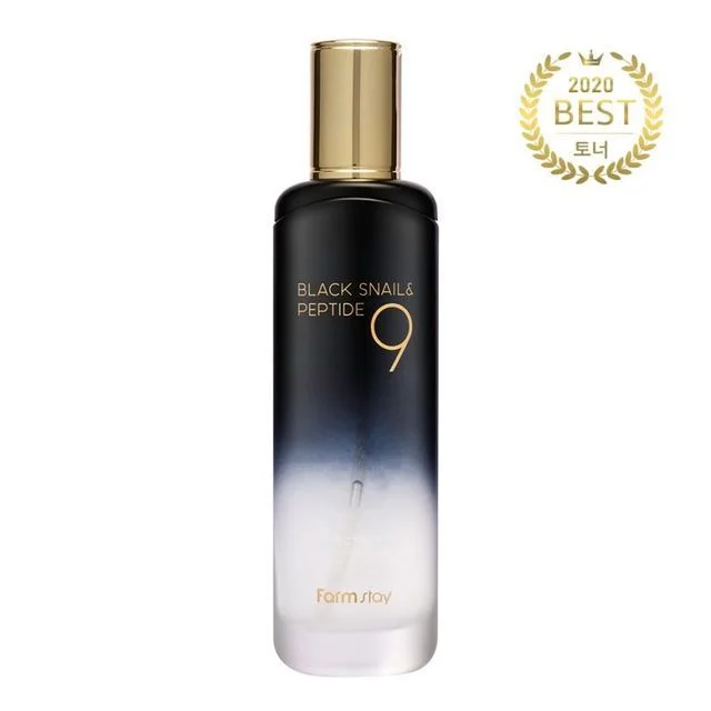 Black Snail & Peptide9 Perfect Toner by Farm Stay