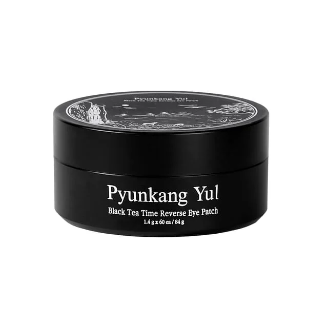 Black Tea Time Reverse Eye Patch by Pyunkang Yul