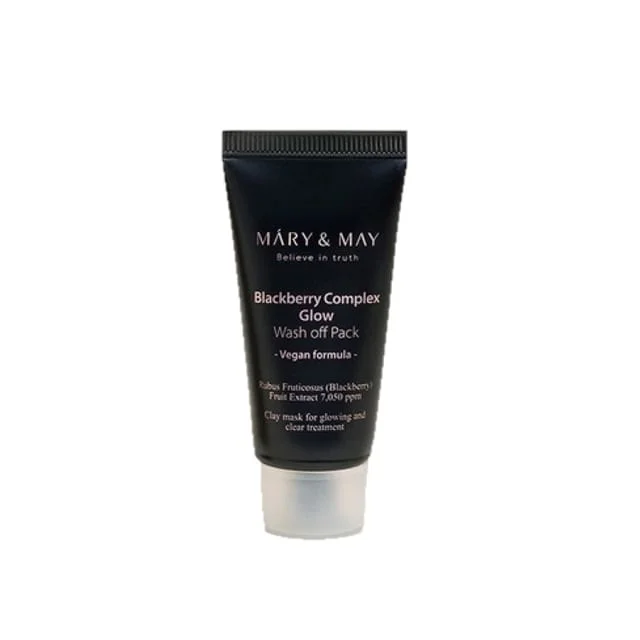 Blackberry Complex Glow Wash Off Pack Mini by Mary&May