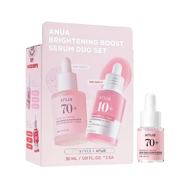 Brightening Boost Serum Duo Set by Anua