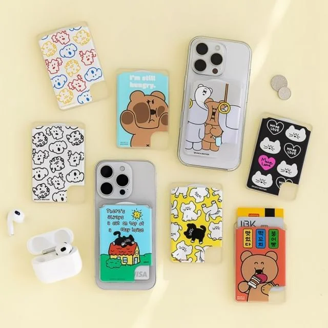 "Brunch Brother" iPhone Card Case by Iswas