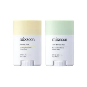 Bundle: Bean Sun Stick & Cica-Hyal Sun Stick Set by Mixsoon