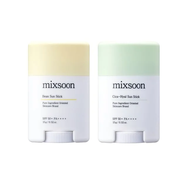Bundle: Bean Sun Stick & Cica-Hyal Sun Stick Set by Mixsoon