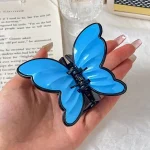 Butterfly Acrylic Hair Claw Clips / Set by Momoi