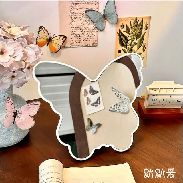 Butterfly Plastic Desktop Mirror by Momoi