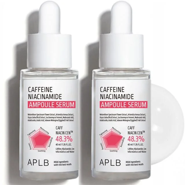 Caffeine Niacinamide Ampoule Serum Set by APLB