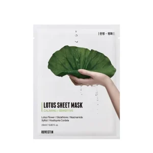 Calming Sensitive Lotus Sheet Mask by Rovectin