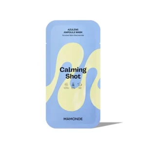Calming Shot Azulene Ampoule Mask by Mamonde