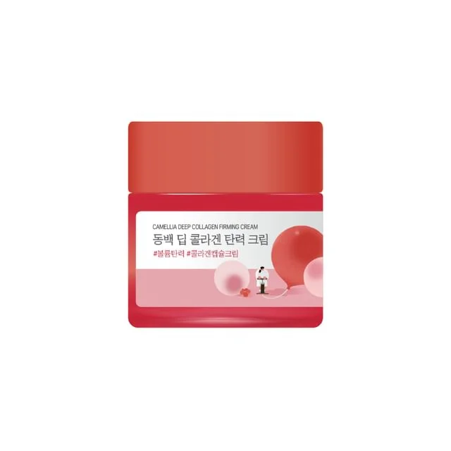 Camellia Deep Collagen Firming Cream by Round Lab