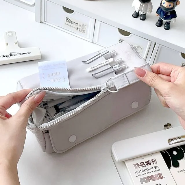 Canvas Pencil Case by Lazy Corner