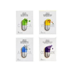Capsule Mask Pack Set - 4 Types by Lebelage