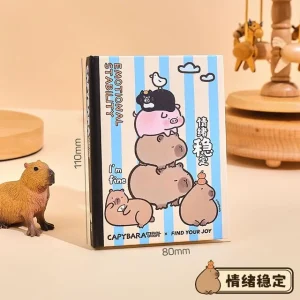 Capybara Small Notebook (Various Designs) / Set by Momoi