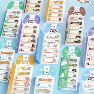 Cartoon Index Tab Sticky Notes (Various Designs) by OH.Leely