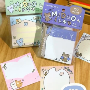 Cartoon Memo Pad (Various Designs) by OH.Leely