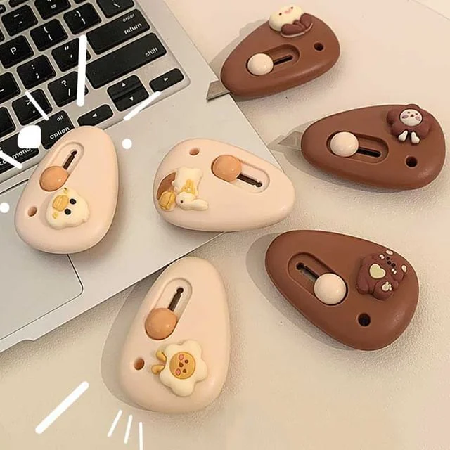 Cartoon Mini Paper Cutter (Various Designs) by Evorest Bags