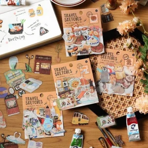 Cartoon PET Sticker (various designs) by OH.Leely