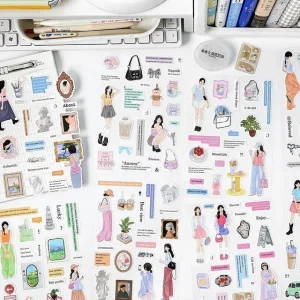 Cartoon PVC Sticker (Various Designs) by OH.Leely