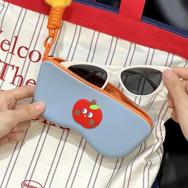 Cartoon Silicone Eyeglasses Case (Various Designs) by Lazy Corner
