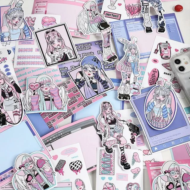Cartoon Sticker (Various Designs) by OH.Leely