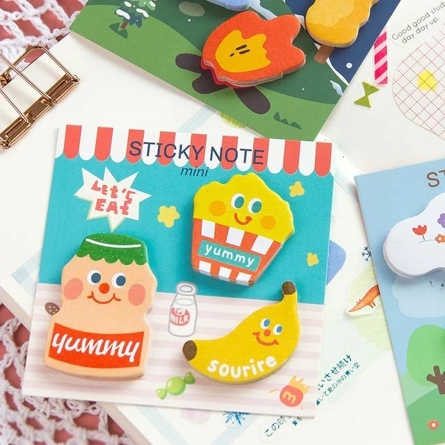 Cartoon Sticky Note by OH.Leely