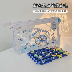Cartoon Transparent Pencil Case (Various Designs) by Fun House