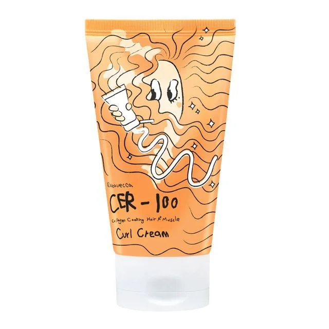Cer-100 Collagen Coating Hair A+ Muscle Curl Cream by Elizavecca