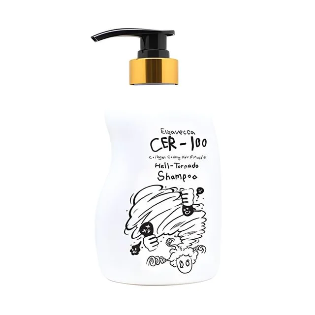 Cer-100 Collagen Coating Hair A+ Muscle Helltornado Shampoo by Elizavecca