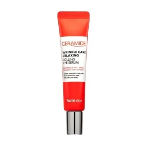 Ceramide Wrinkle Care Relaxing Rolling Eye Serum by Farm Stay