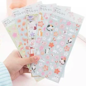 Cherry Blossom Sticker (Various Design) by OH.Leely